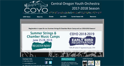 Desktop Screenshot of centraloregonyouthorchestra.org